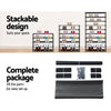 Artiss Shoe Rack 50 Pairs 10-Tier Black