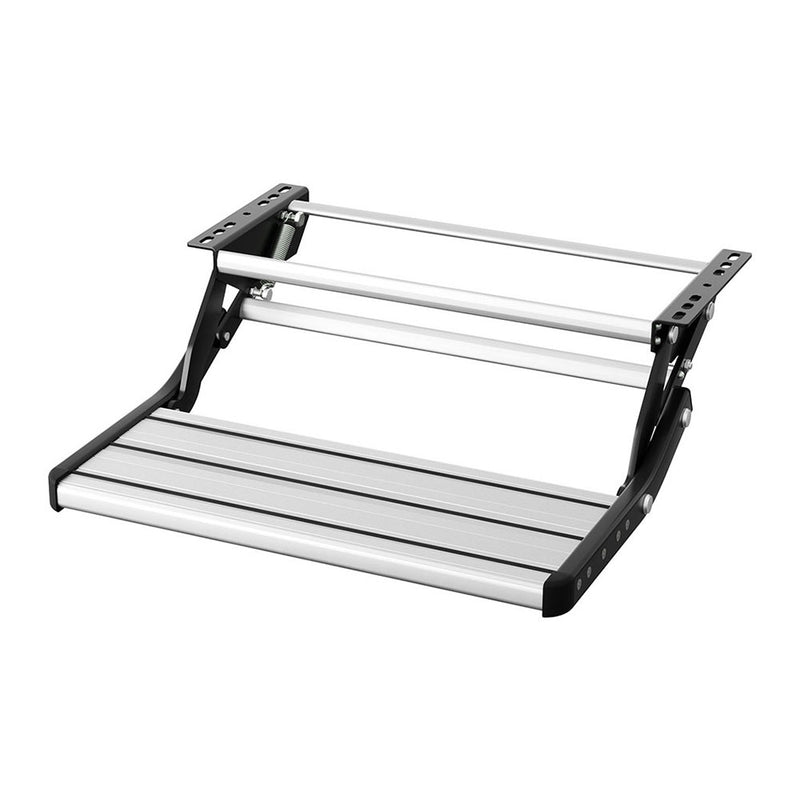 Weisshorn Manual Pull-Out Caravan Step – Folding Aluminium (200kg)