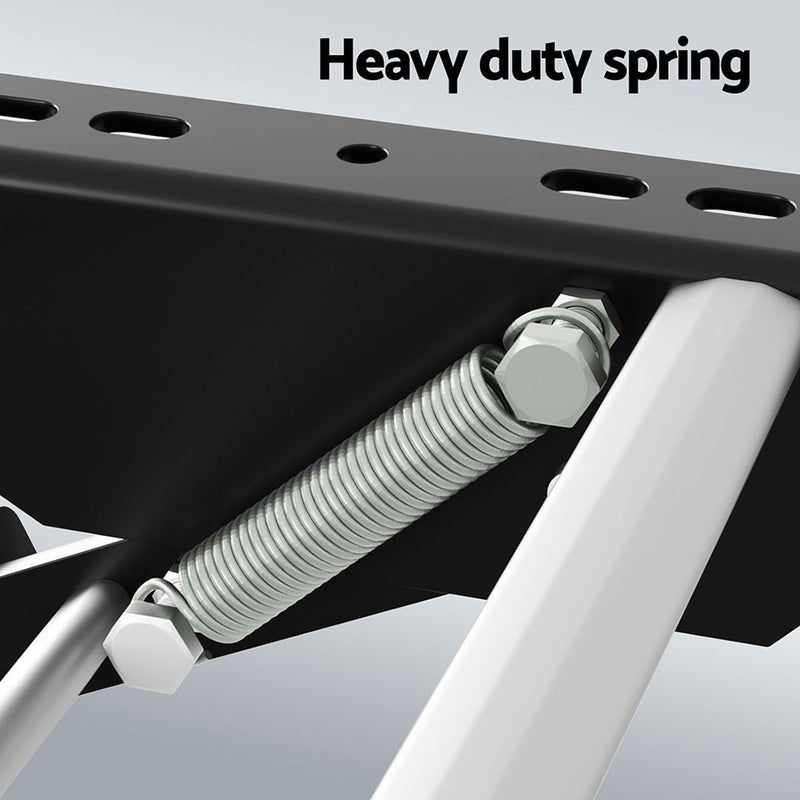 Weisshorn Manual Pull-Out Caravan Step – Folding Aluminium (200kg)