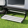 Weisshorn Manual Pull-Out Caravan Step – Folding Aluminium (200kg)