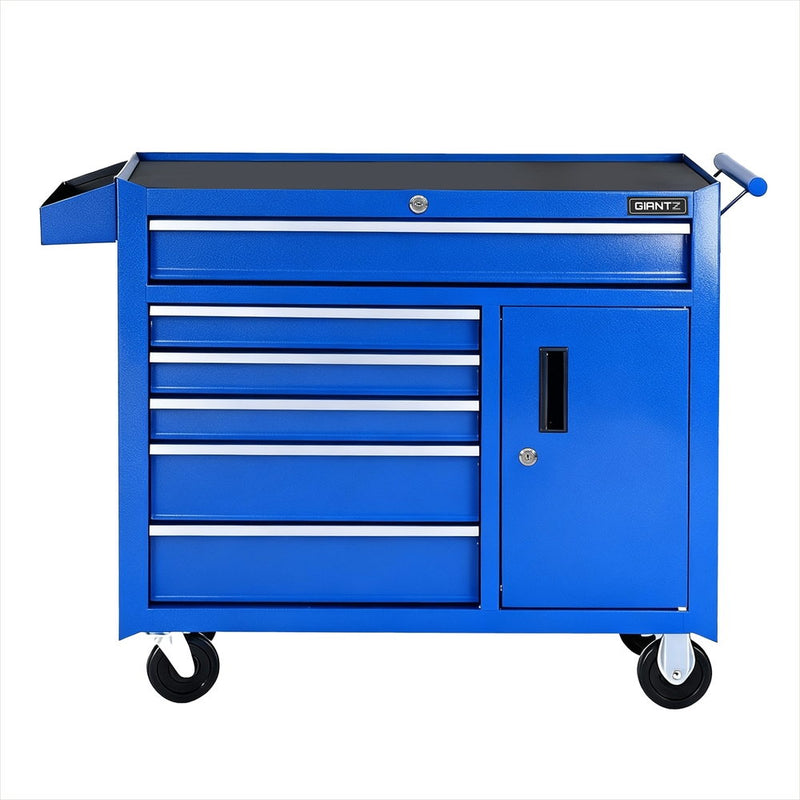 6-Drawer Tool Chest Trolley Cabinet – Mobile Garage Toolbox Organiser