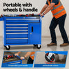 6-Drawer Tool Chest Trolley Cabinet – Mobile Garage Toolbox Organiser