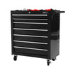 7-Drawer Tool Chest Trolley – Black Garage Toolbox