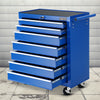7-Drawer Tool Chest Trolley – Blue Garage Toolbox