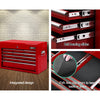 9-Drawer Tool Chest Cabinet – Red Garage Storage Organiser