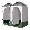 Double Camping Shower Toilet Tent