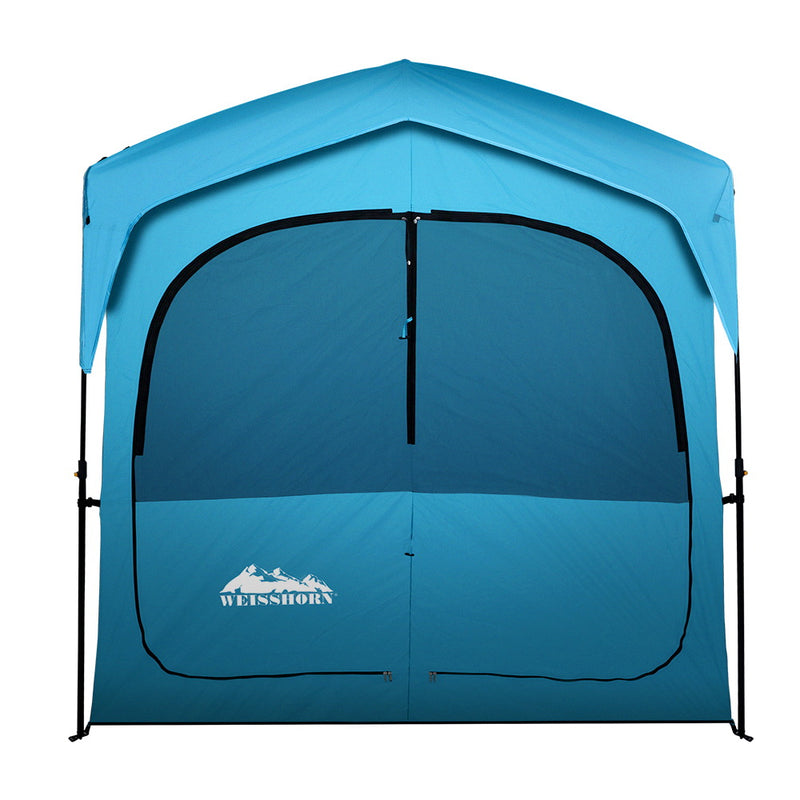 Double Camping Shower Toilet Tent