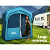 Double Camping Shower Toilet Tent