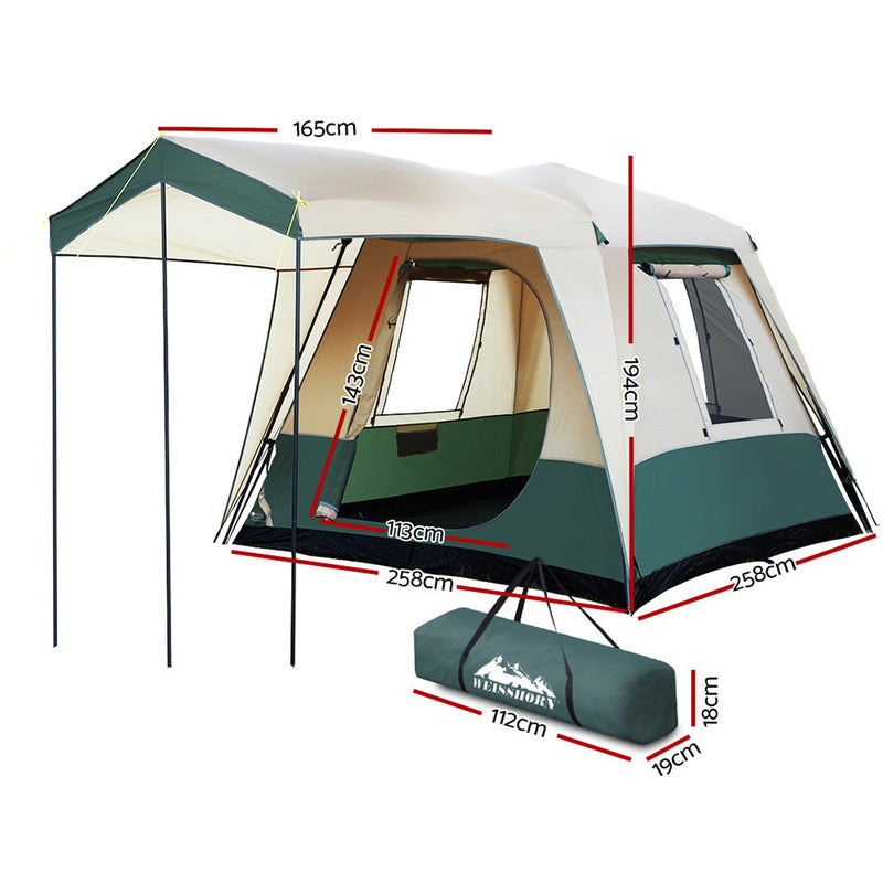Instant Up Camping Tent – 4 Person Pop-up Dome