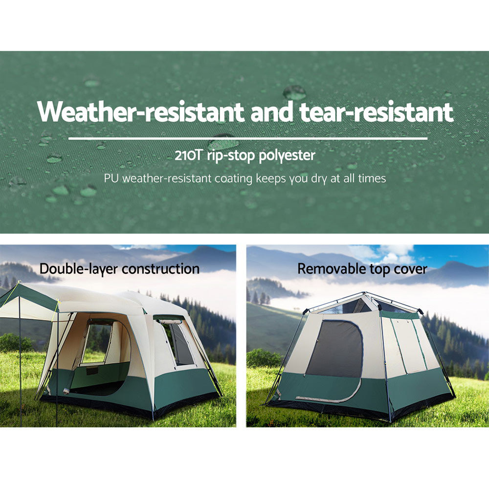 Instant Up Camping Tent – 4 Person Pop-up Dome
