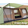Weisshorn 10-Person Instant Camping Tent – 3 Rooms