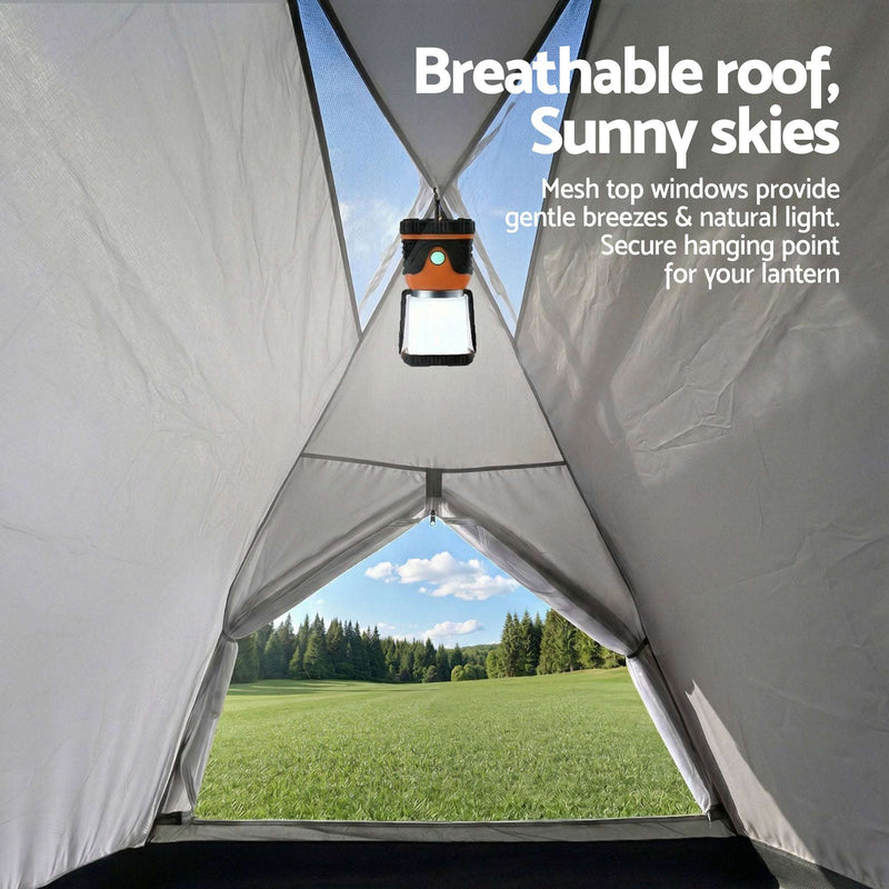 Weisshorn Pop Up Camping Tent 2 Person