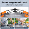 Weisshorn Pop Up Camping Tent 2 Person