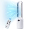 2-in-1 Bladeless Fan with Air Purifier & Remote – 88cm