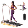 Everfit 3 in 1 Walking Pad Treadmill 12% Incline 40cm Belt Pink