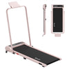 Everfit 3 in 1 Walking Pad Treadmill 12% Incline 40cm Belt Pink