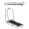 Everfit 3 in 1 Walking Pad Treadmill 12% Incline 40cm Belt Silver