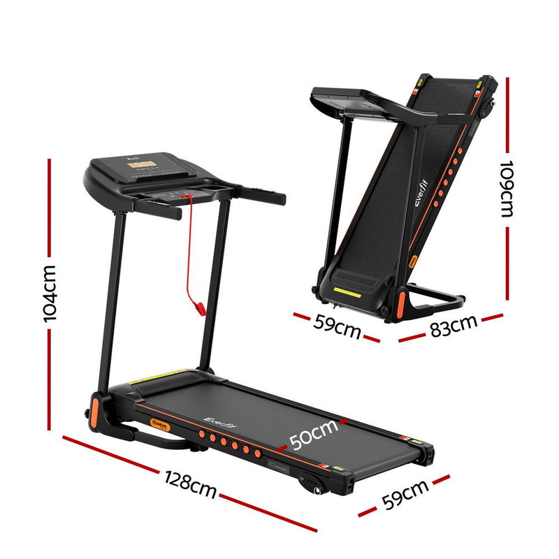 Everfit Electric Treadmill 390mm – Home Gym Fitness