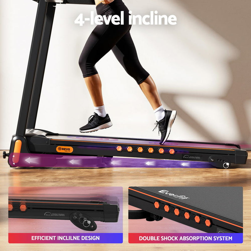 Everfit Electric Treadmill 390mm – Home Gym Fitness