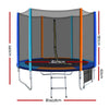 Everfit 8FT Kids Trampoline – Round with Ladder & Safety Enclosure