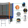 Everfit 8FT Kids Trampoline – Round with Ladder & Safety Enclosure