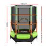 Everfit 4.5FT Kids Trampoline – Green with Safety Net