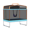 Everfit 6FT Kids Rectangle Trampoline – Orange with Swing & Safety Net