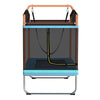 Everfit 6FT Kids Rectangle Trampoline – Orange with Swing & Safety Net