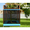 Everfit 6FT Kids Rectangle Trampoline – Orange with Swing & Safety Net