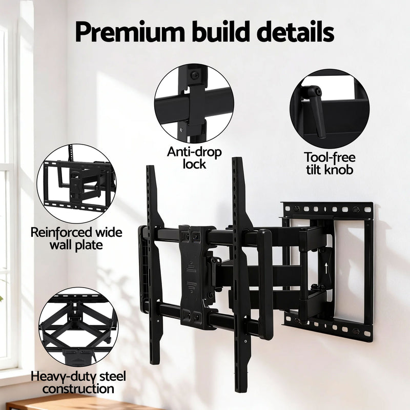 Artiss Full-Motion TV Wall Mount Bracket 37"–85"