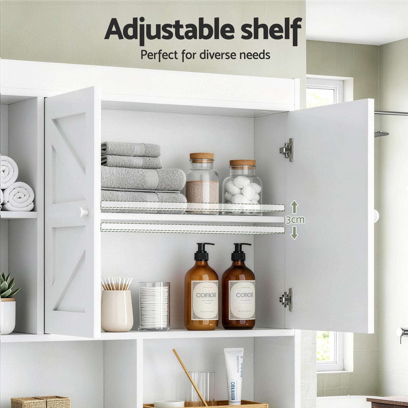 Artiss Over Toilet Bathroom Storage Cabinet