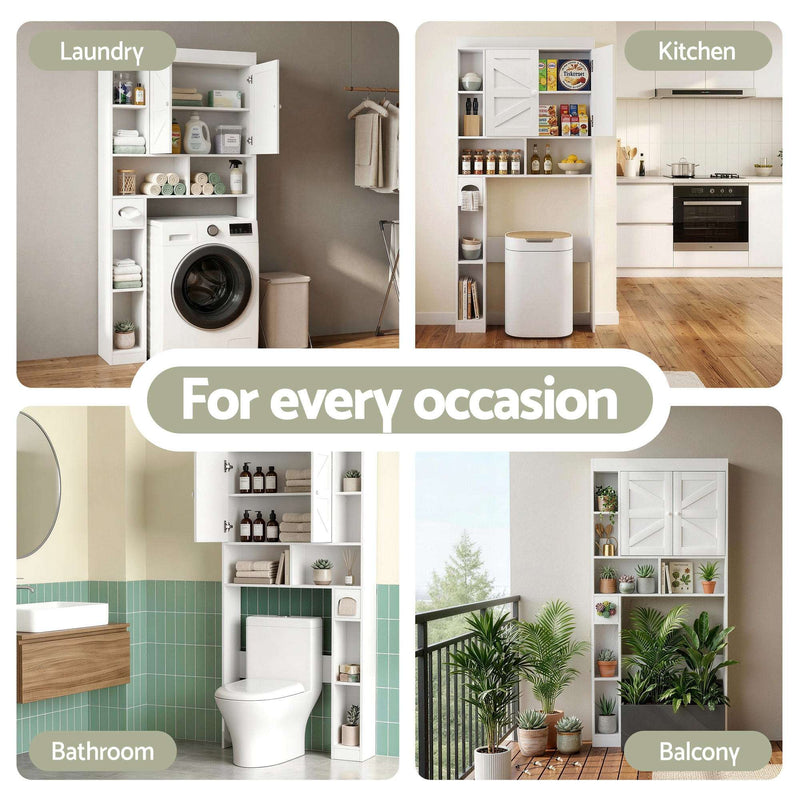 Artiss Over Toilet Bathroom Storage Cabinet