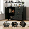 Artiss 5 Drawer Mobile Filing Cabinet with Door
