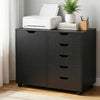 Artiss 5 Drawer Mobile Filing Cabinet with Door