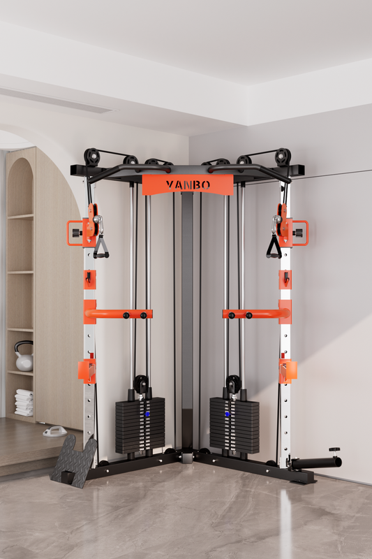 SmartFit C1 Max Multi-Functional Cable Crossover Station – 130 kg Pin Loaded