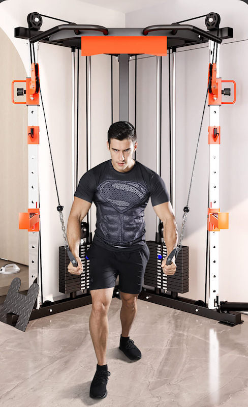 SmartFit C1 Max Multi-Functional Cable Crossover Station – 130 kg Pin Loaded