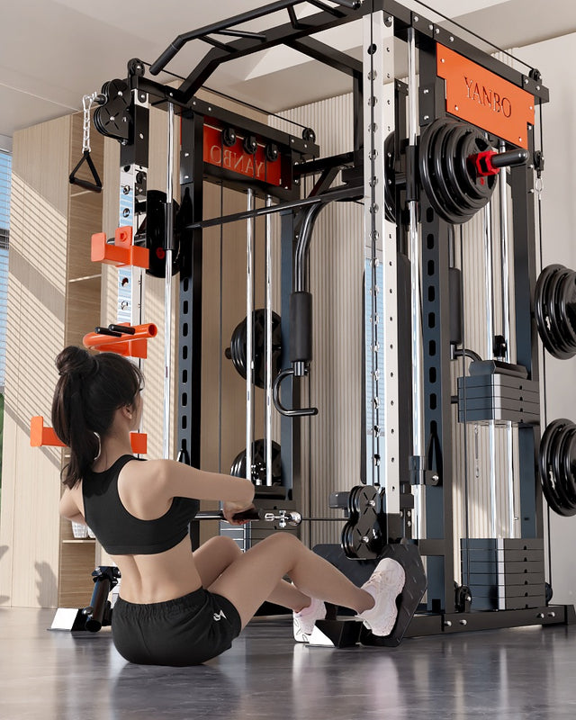 SmartFit M1 Ultra Multi-Function Smith Machine – Leg Press, Chest Fly & 130 kg Load