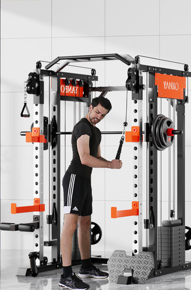 SmartFit M1 Max Smith Machine Home Gym – 130 kg Pin Loaded Power Rack