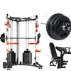 SmartFit C1 Max Multi-Functional Cable Crossover Station + Bench & 100 kg Weights