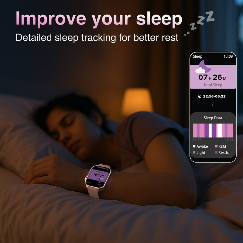 V-Fitness GPS Smartwatch – 2.1″ Pink