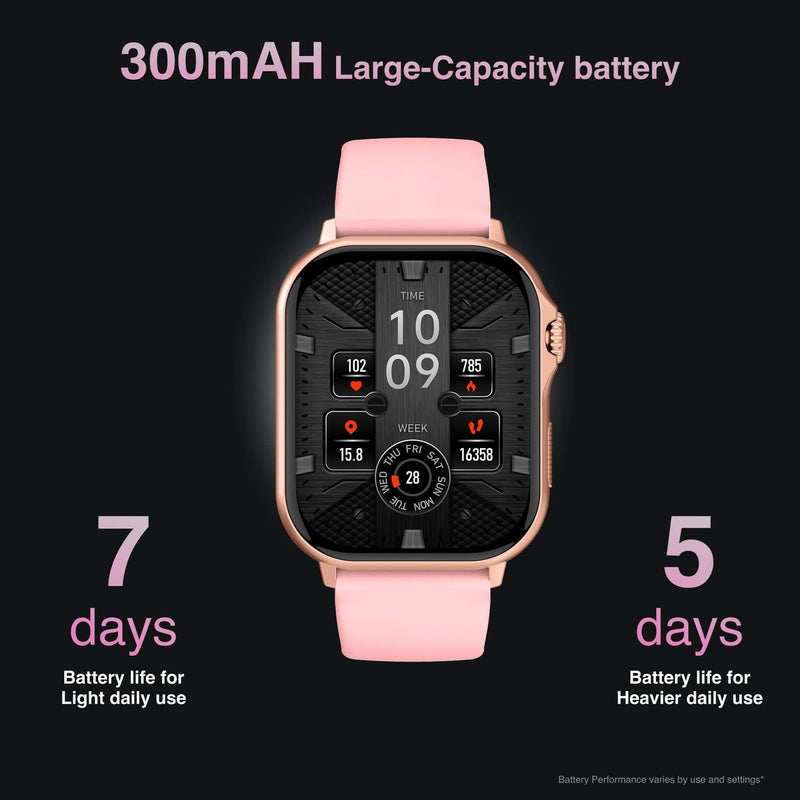 V-Fitness GPS Smartwatch – 2.1″ Pink