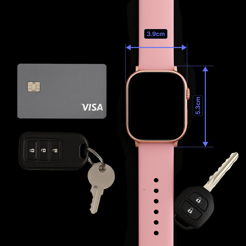 V-Fitness GPS Smartwatch – 2.1″ Pink