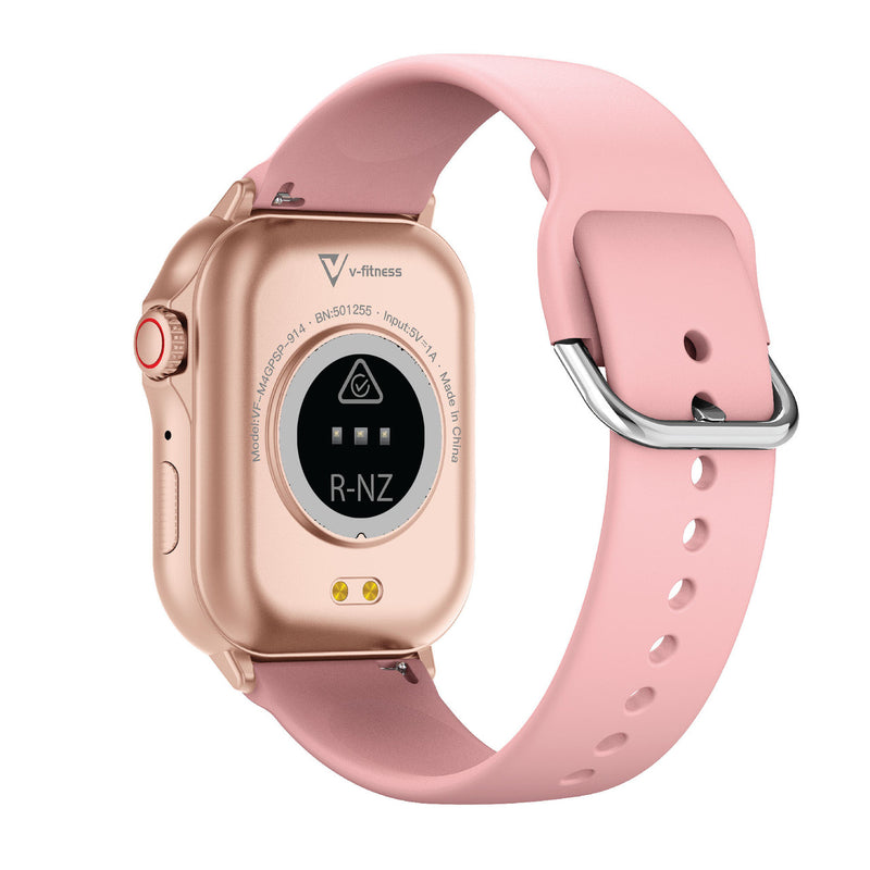 V-Fitness GPS Smartwatch – 2.1″ Pink