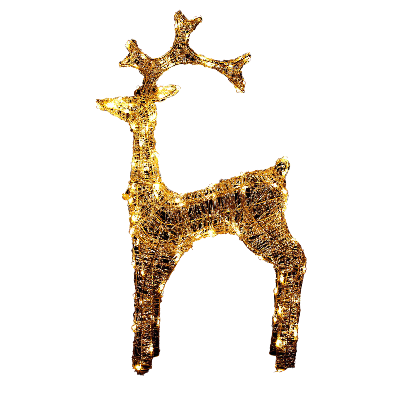 Large Led Stag Reindeer 110cm Height