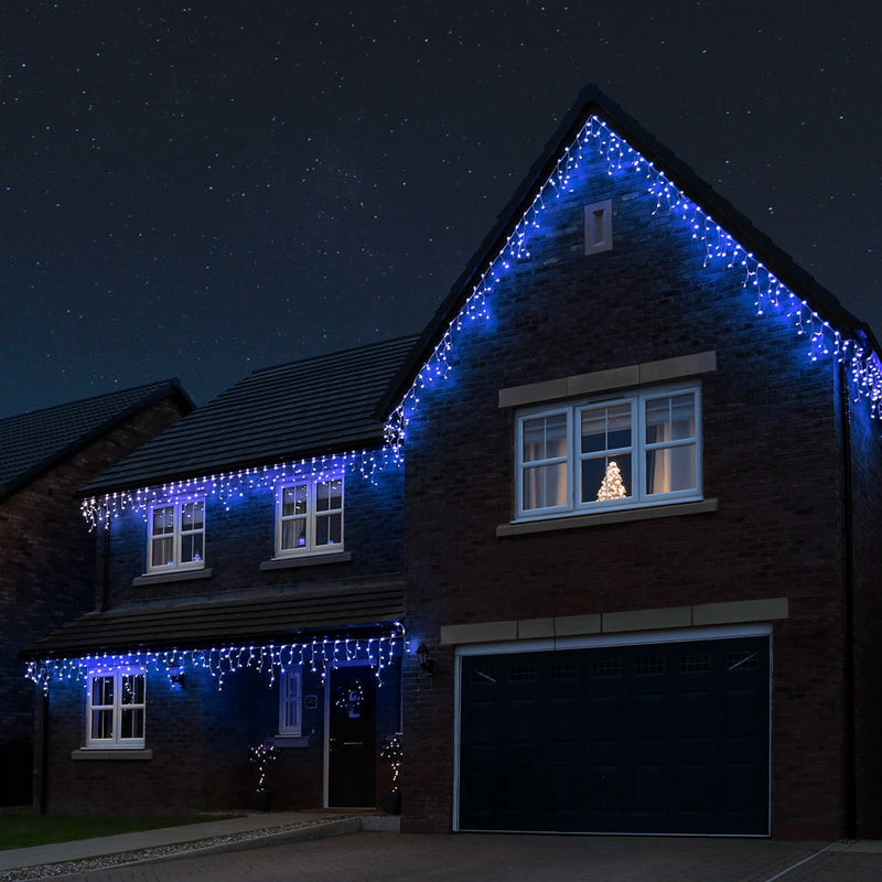 Samland 36m 1200 LED Icicle Light in Blue