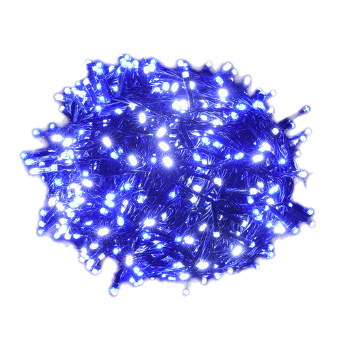 1200 Led Christmas Fairy Light Blue & White
