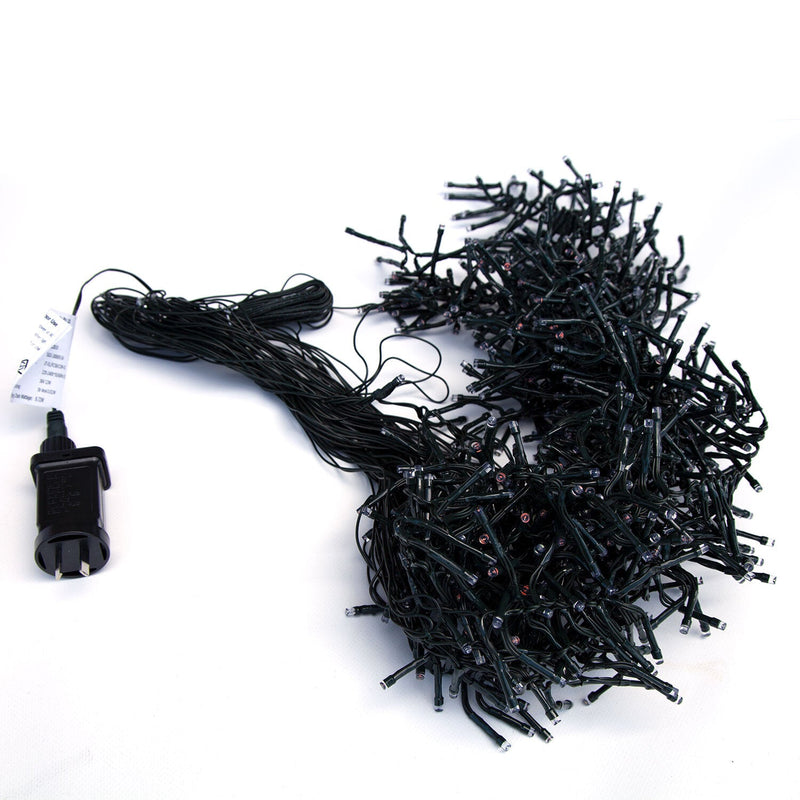Firecracker Style Icicle Light 800 Led Multi Colour