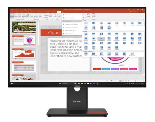 Lenovo ThinkVision T27i-40 27" FHD 120Hz Monitor