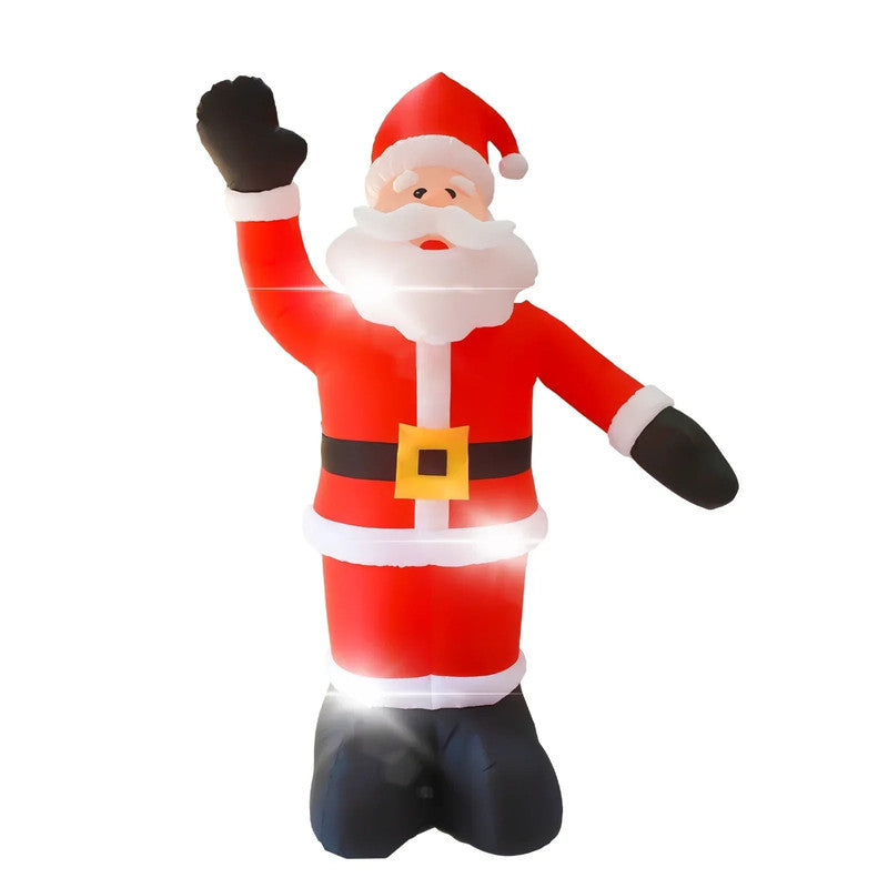 8 ft Inflatable Santa with LED Lights