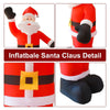 8 ft Inflatable Santa with LED Lights